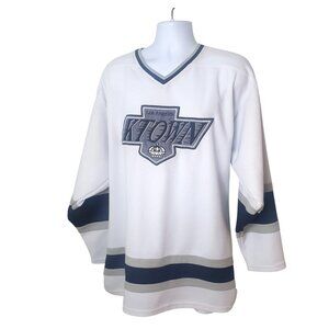 Vtg Los Angeles Kings Ice Hockey Jersey Mens 2X White Sportswear Sporty